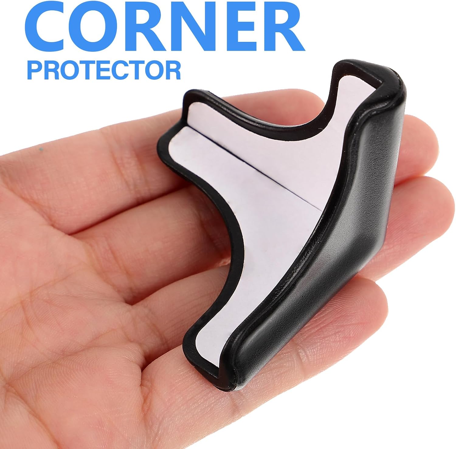 ibasenice Furniture Corner Protectors 4-Pack Soft Silicone Childproof Corner Guards 1.77 Inch Table Edge Protectors for Home Office Safety