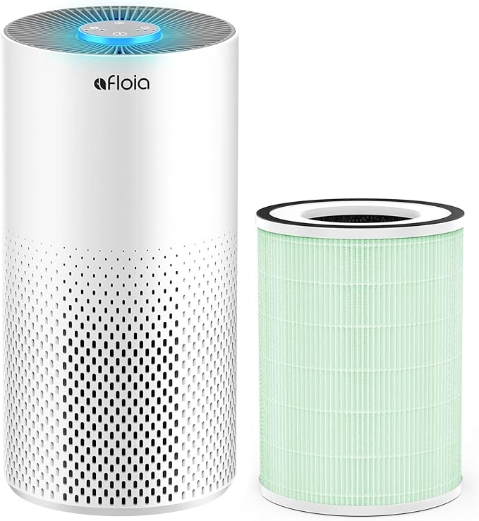 Afloia Air Purifiers for Home Large Room Up to 1076 Ft², Afloia 4 in 1 Replacement