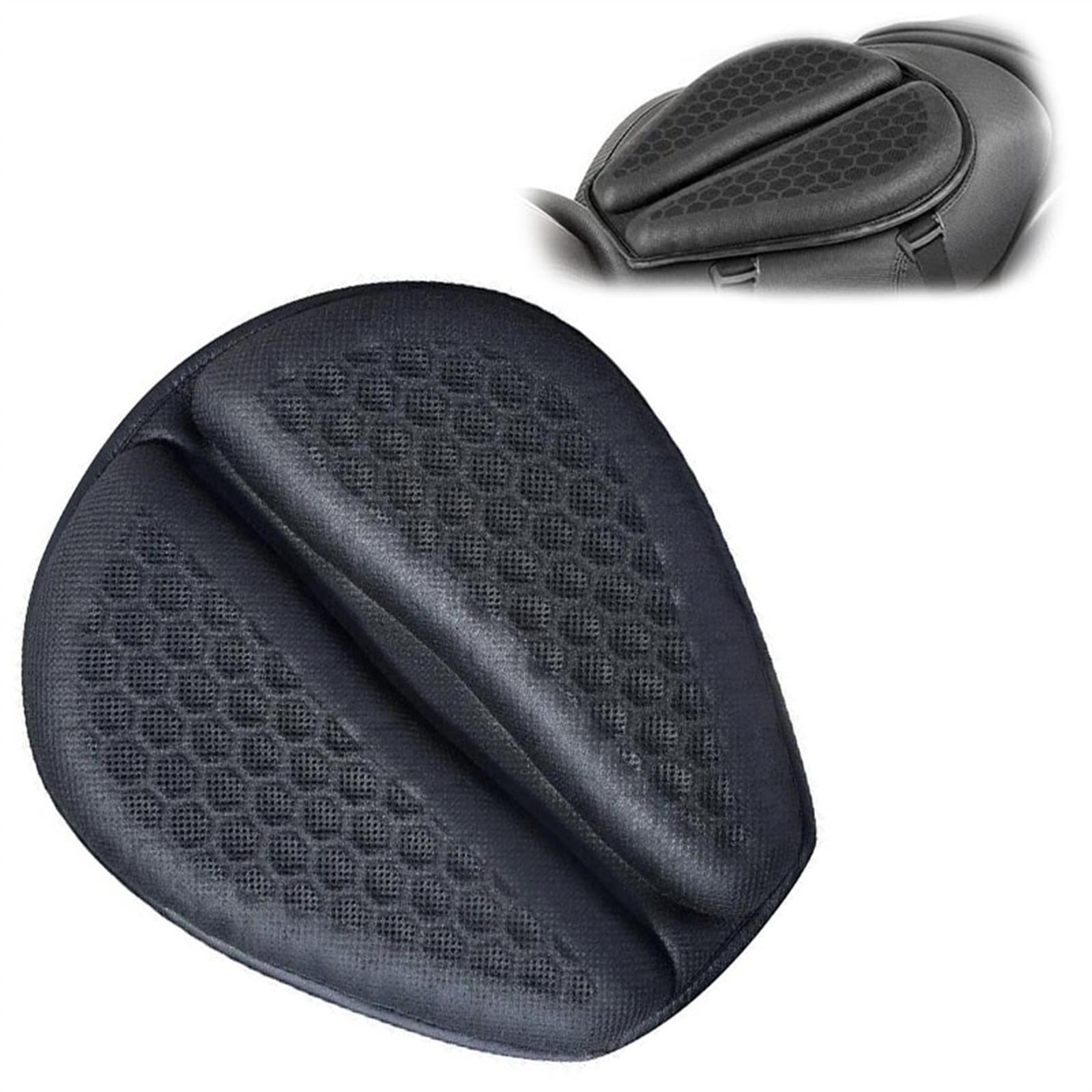 Funda de asiento de aire para Suzuki GSR750, cojín cómodo transpirable 8