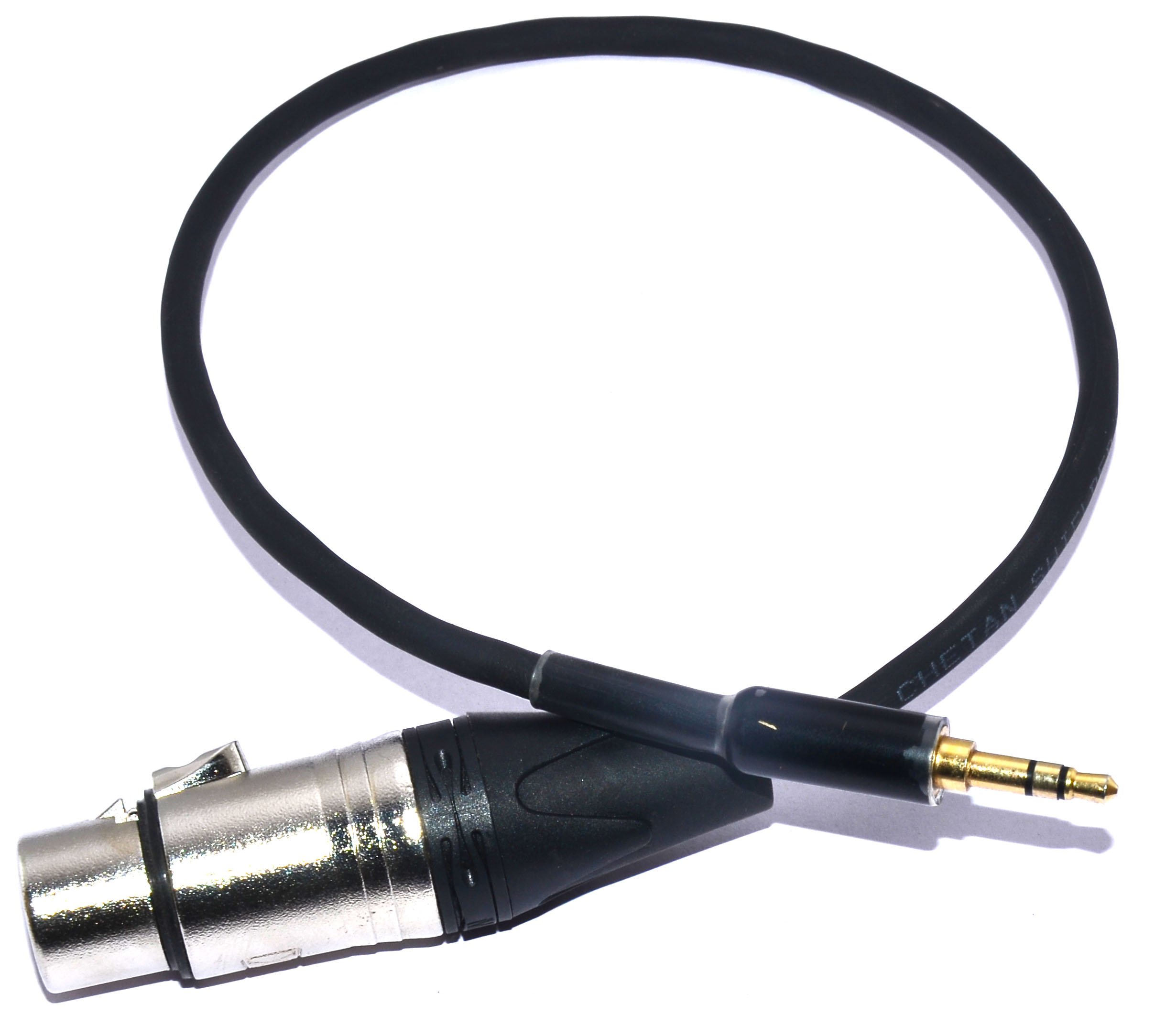 M. A. Enterprises 3.5mm Stereo Plug EP to XLR Female Cable for DSLR/ Microphone/ Camera/Shotgun Condensor(Black)-image-13