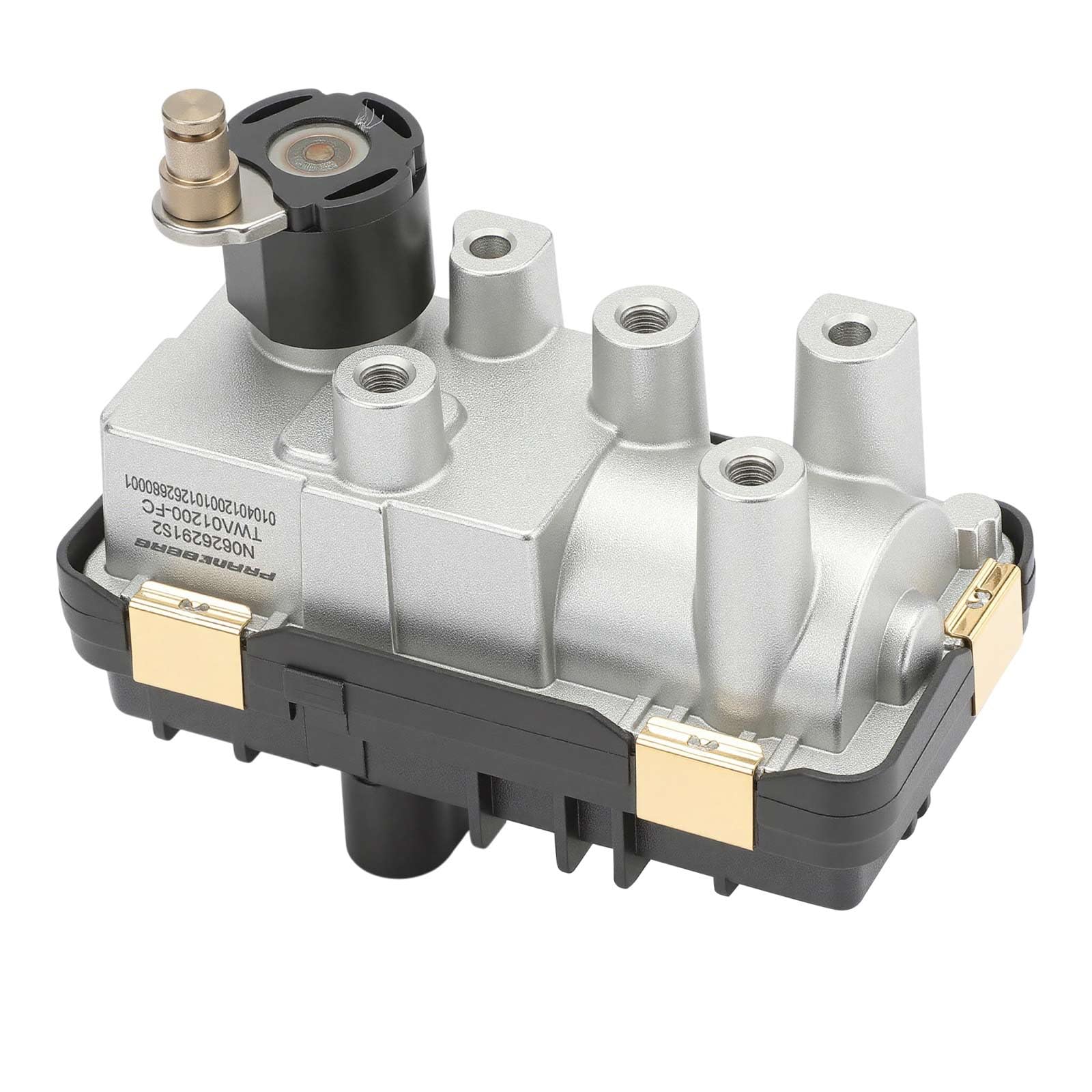 Frankberg Attuatore del turbocompressore 6NW010430-02 | 5 pin, elettronico, Diesel; Compatibile con: Serie 5 Gran Turismo F07, 3 Gran Turismo F34, 4 Gran Coupé F36, X4 F26