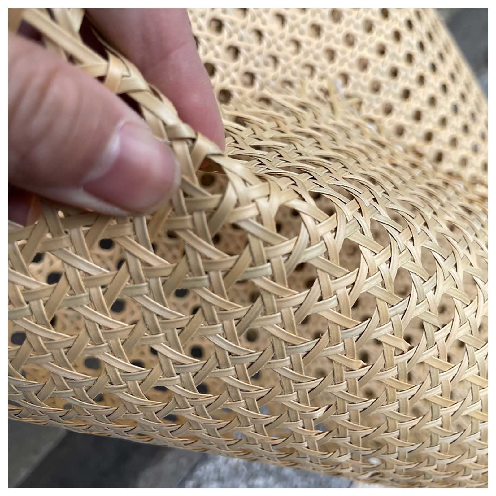 Tessitura in Rattan Naturale - 80 cm x 200 cm (32 Pollici x 79 Pollici), Adatta per progetti Fai da Te, Decorazioni in Pelliccia, Arredamento per la casa e lavori Artigianali - Materiale in