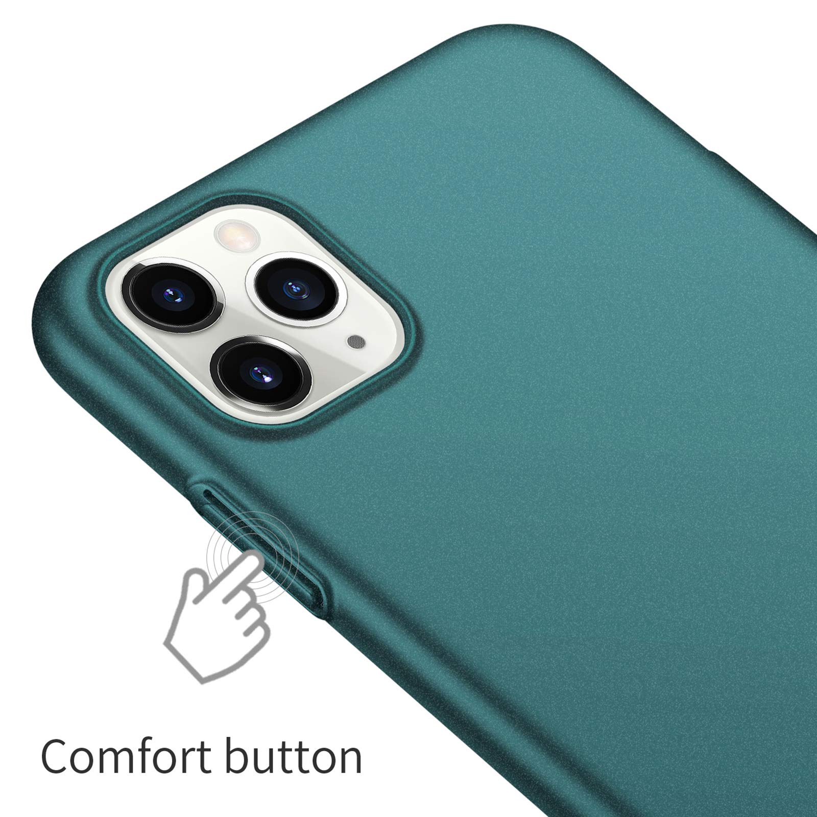 Custodia Rokmym Ultra Sottile Per IPhone XR: Trasparente Opaca, Antigraffio E Leggera – Colore Rosa