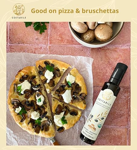 Miniatura 45 de Costabile Aceite de oliva de limón, aceite de oliva orgánico extra virgen con infusión de limón de Italia. Cosecha 2021/22. Aceite de limón