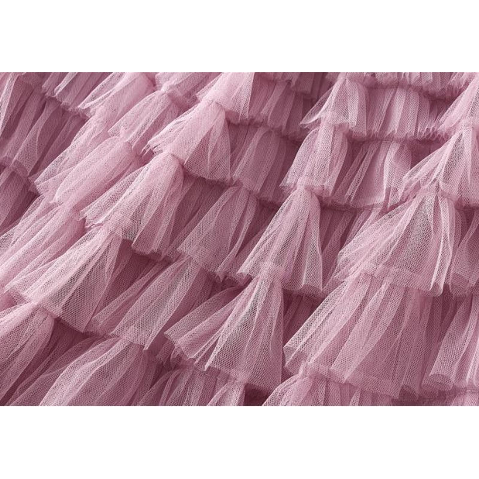 Gonna lunga in tulle femminile gonna gonna lunga da donna gonna lunga primavera estate nera rosa gonna a pieghe
