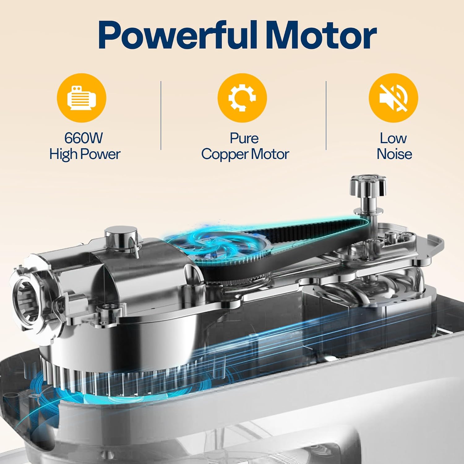 VIVOHOME Countertop Ice Maker 26lbs/Day, and VIVOHOME 9 in 1 Multifunctional Stand Mixer with Fermentation
