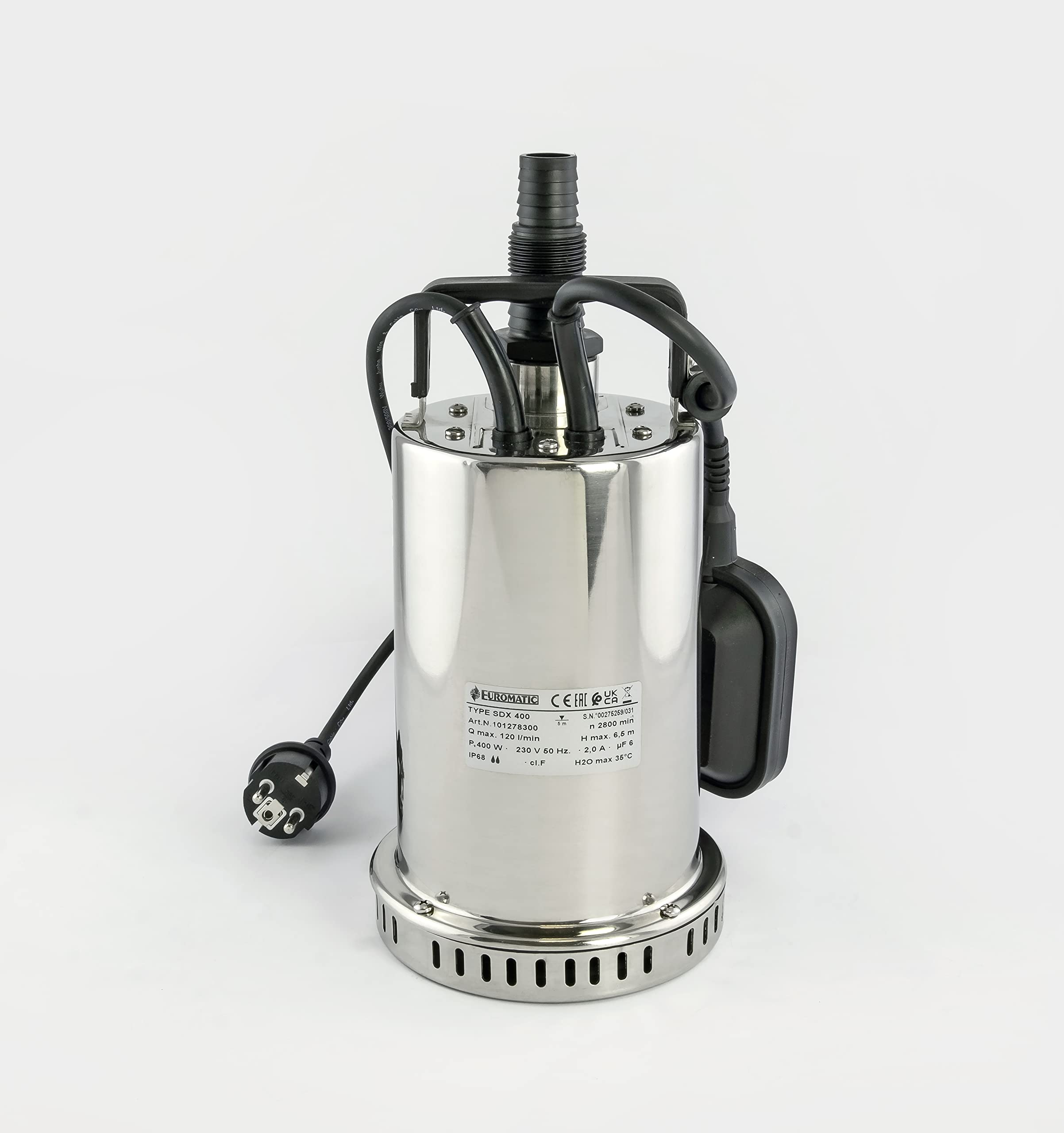 Elettropompa sommersa drenaggio SDX 400 V. 230 Hz. 50