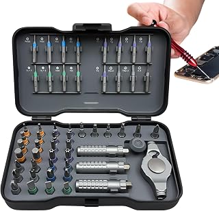 Ratcheting Screwdriver Set Precision Bärbart Magnetverktyg med Fodral | Mini Ratchet Set För Klockor Glasögon Solglasögon Cykel Dator Möbler Garage
