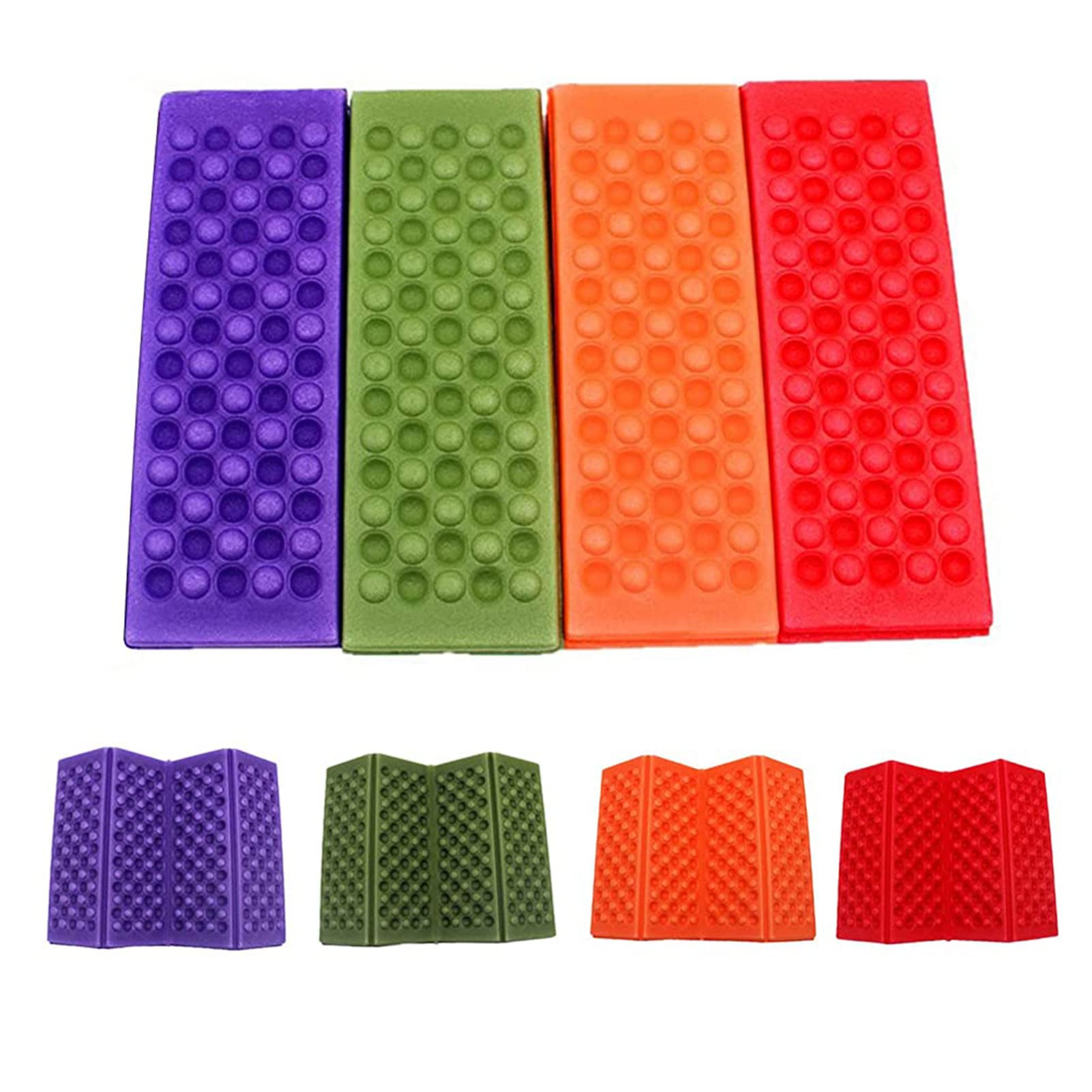 Camping Foam Pad, Foldable Sit Pad Waterproof Foam Seat Pad Camping Sleeping Mats Outdoor Cushion for Pinic Hiking Backpacking Mountaineering