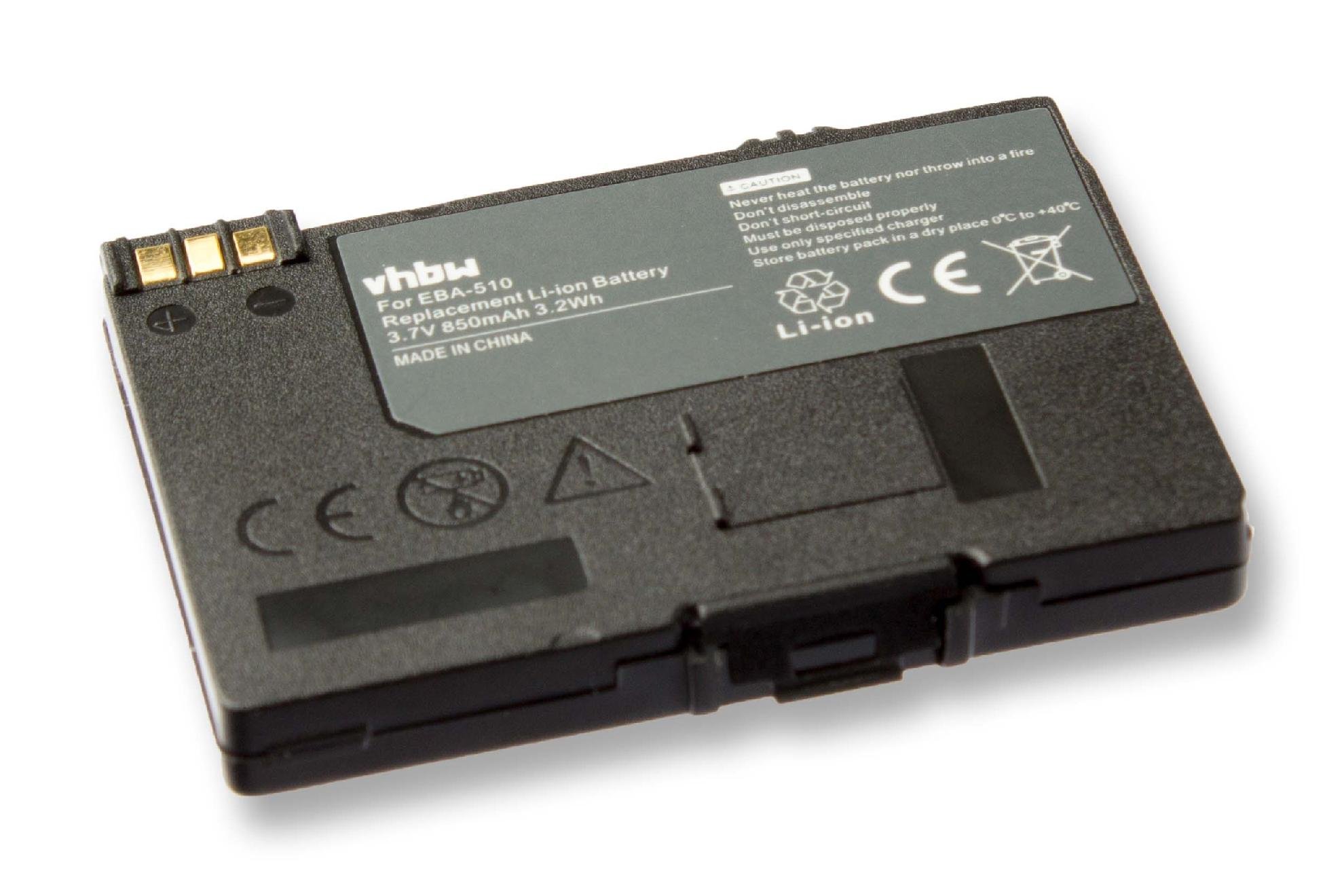 Variation Vhbw Li-Ion Battery 750mAh (3.7V) For Cell Phone Smartphone Phone Siemens Gigaset SL440 SL55 SL550 SL55 SL55 SL56 SL560 SL565 As - View #8