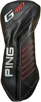 New PING G410 Black Leather Cover Driver Headcover