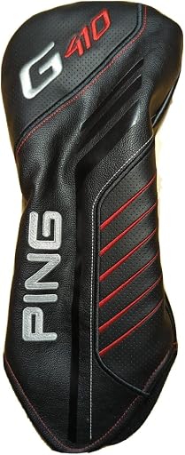 New PING G410 Black Leather Cover Driver Headcover