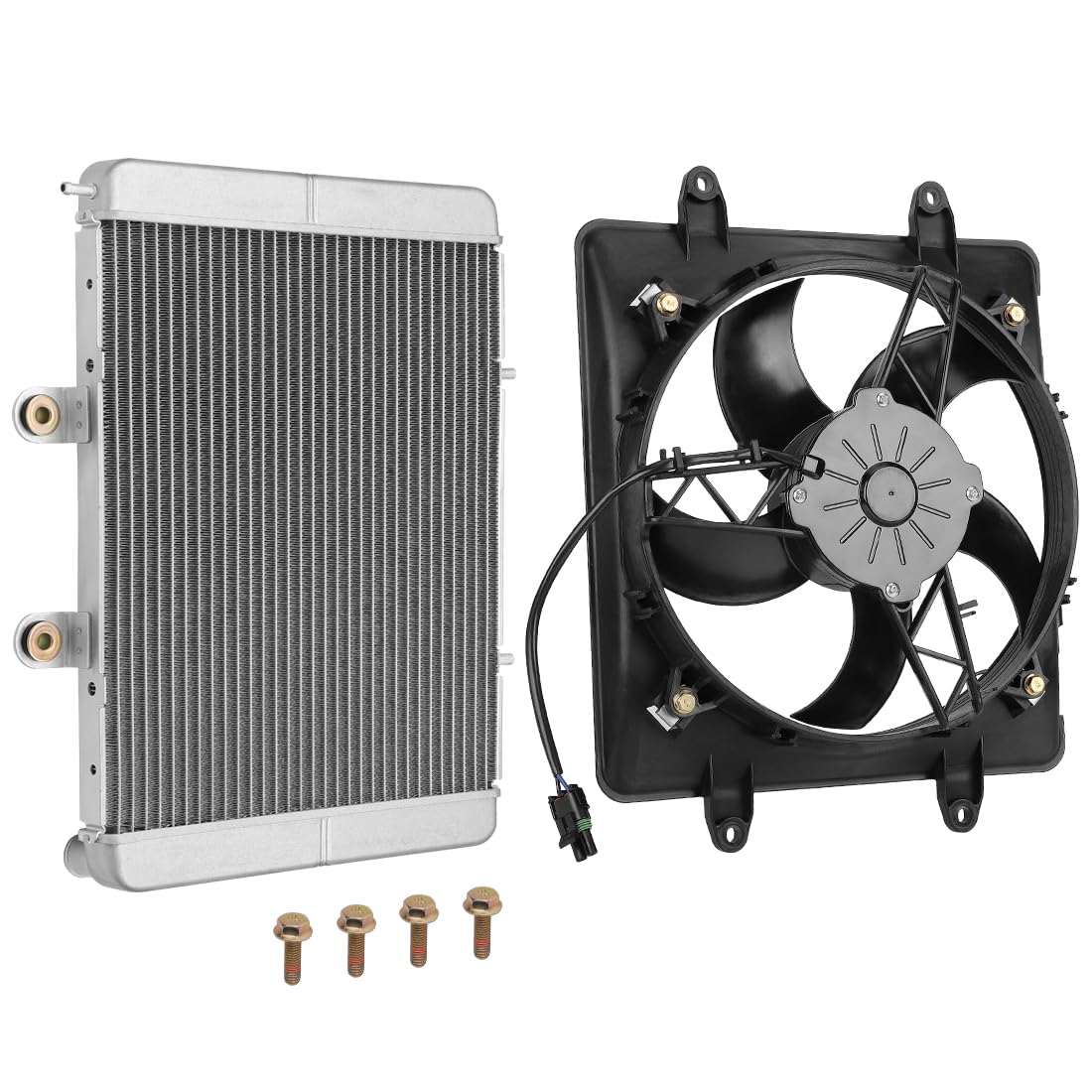 Ventilateur de radiateur pour Polaris RZR 570 800 4/S 2008-2022 Sportsman ACE 325 570 900 2014-2016 1240444 1240319 2410413 2204192 5437845 5434853 1241480