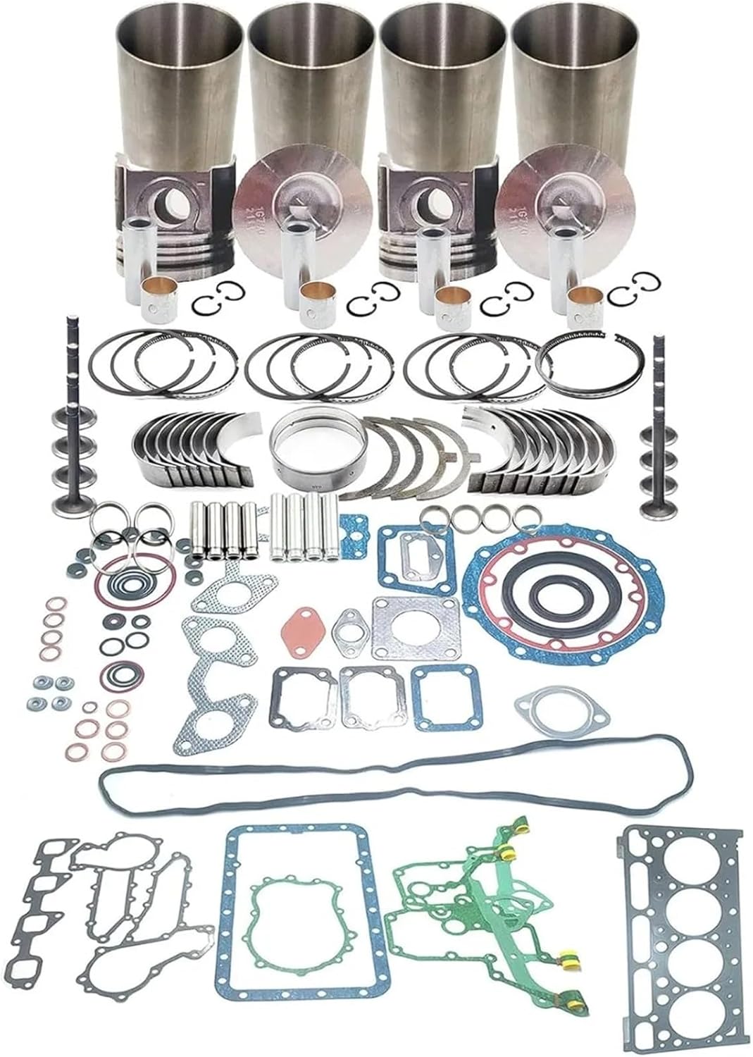 Overhaul Rebuild Kit For V2003-M-DI V2003-DI Direct Injection Engine Loader Piston 1G770-21110