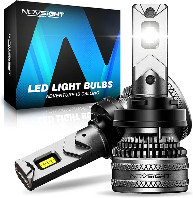 NOVSIGHT H11 LED Headlight Bulbs - 45000LM 200W, Pack of 2