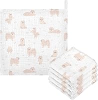Vista 41 de vvfelixl Toallas de algodón para bebé, Golden Retriever, toalla de baño unisex para cachorros, toallas de cara para recién nacidos, toallitas