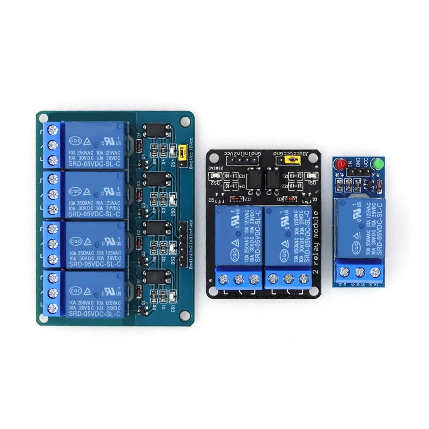 5v 12v 1 2 4 6 8 Channel Relay Module with optocoupler Relay Output(1 Channel 12V)