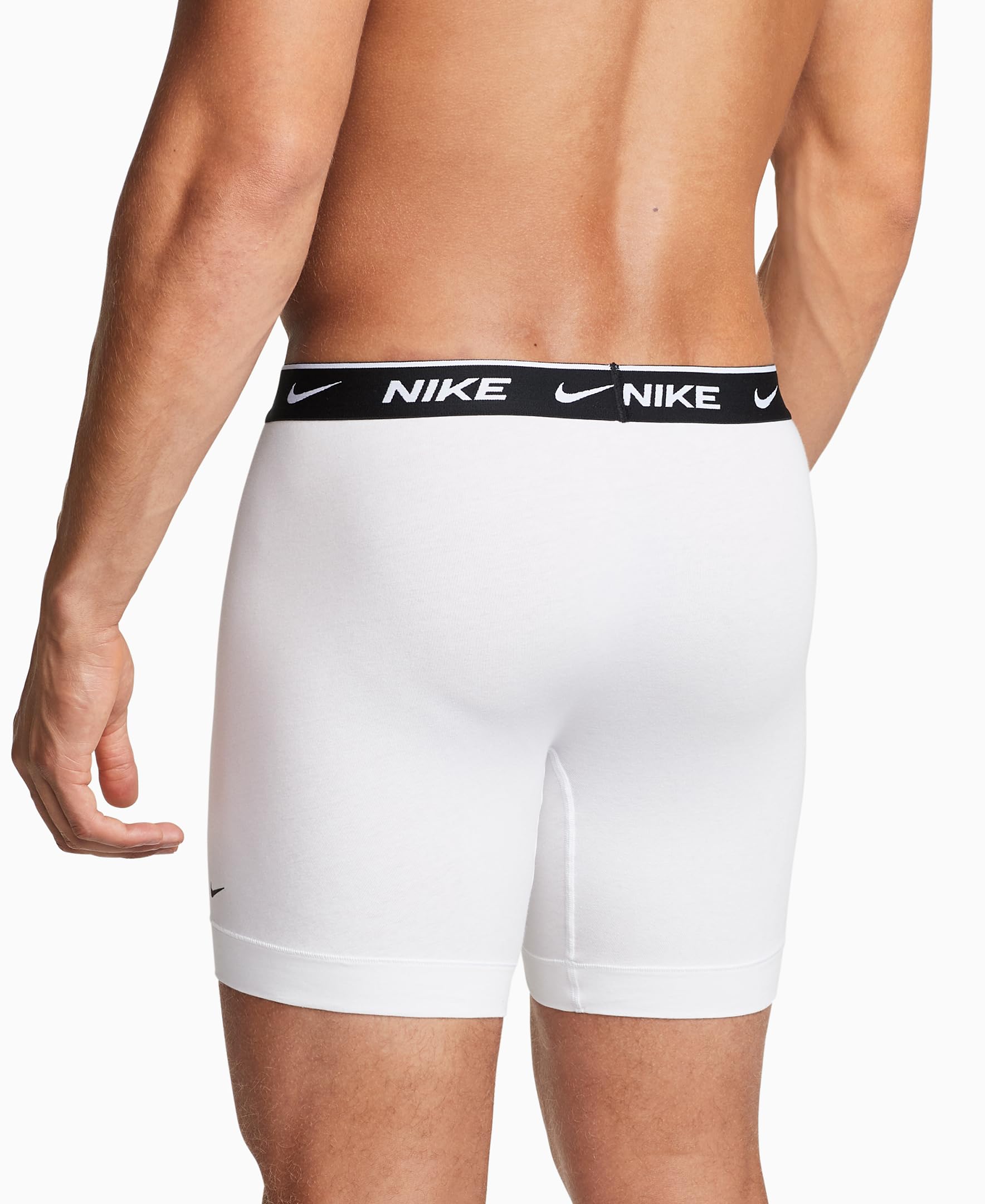 Nike Nike Men's Essential Cotton Stretch W/Fly Boxer Brief 3pk Underwear Ropa Interior de Hombres Hombre