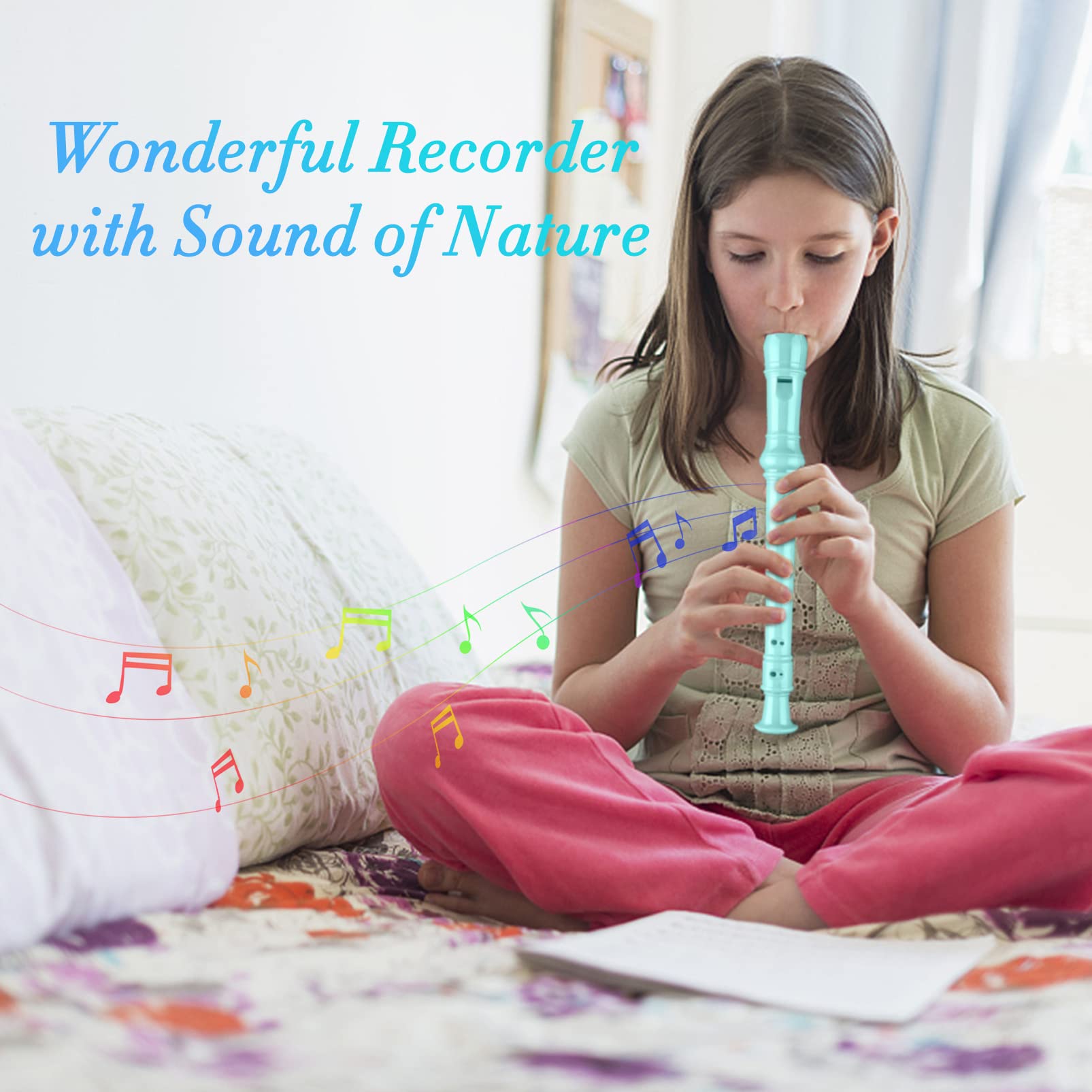 Recorder Instrument Video Snapklik.com : Soprano Recorder Instrument For Kids Beginners Student ...
