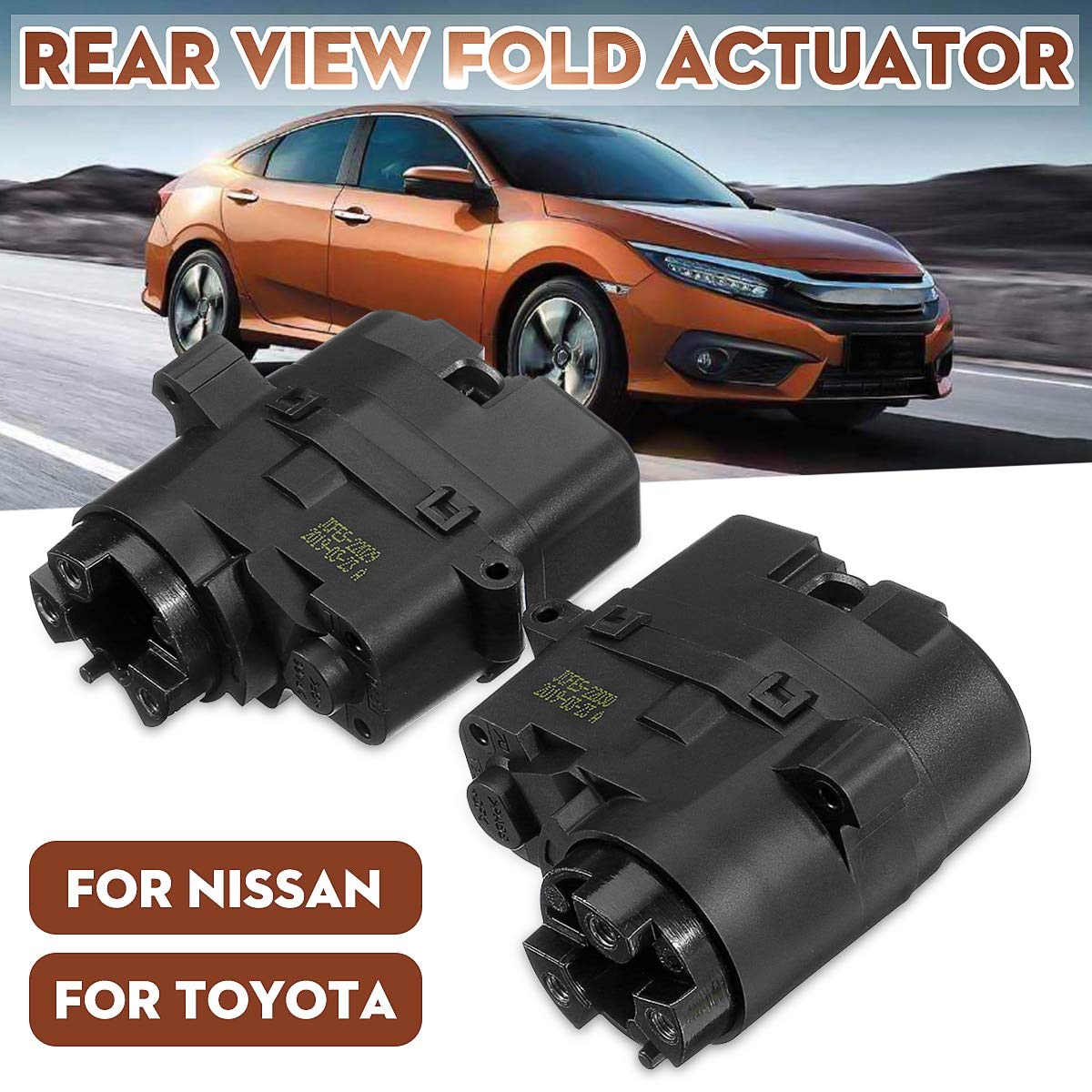 Buy Car Door Side RearView Mirror Fold Folding Motor for Toyota Prado