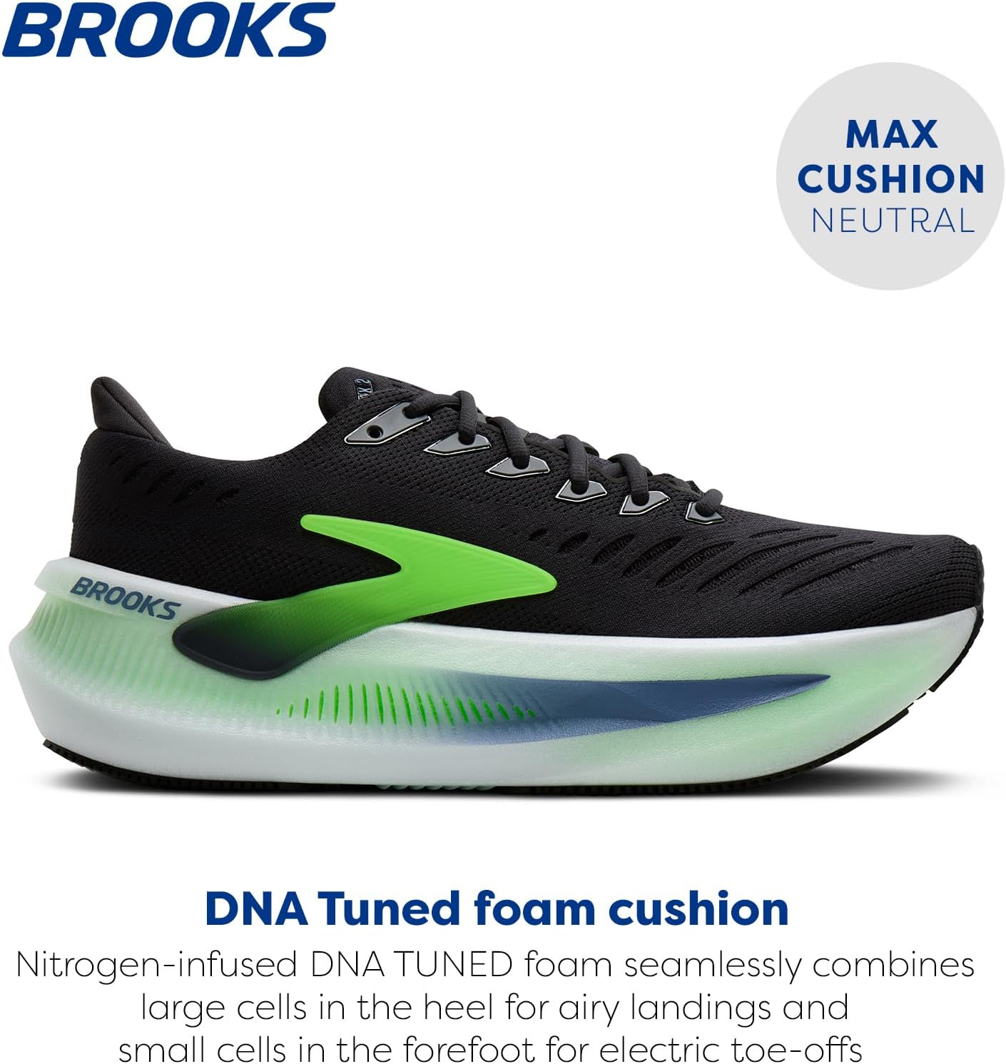 Brooks Men’s Glycerin Max 2 Neutral Running & Walking Shoe