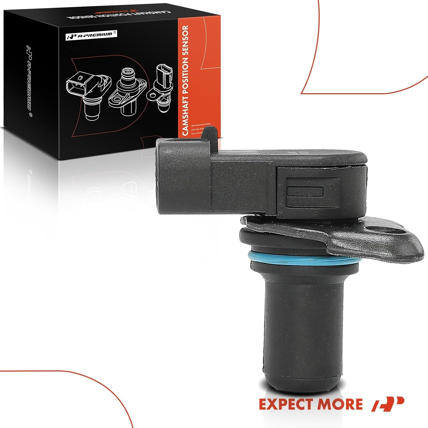 A-Premium Engine Camshaft Position Sensor Compatible with Hyundai Santa Fe 2007-2009 & Kia Optima 2006-2010, Rondo 2007-2010, V6 2.7L, Replace# 393503E110