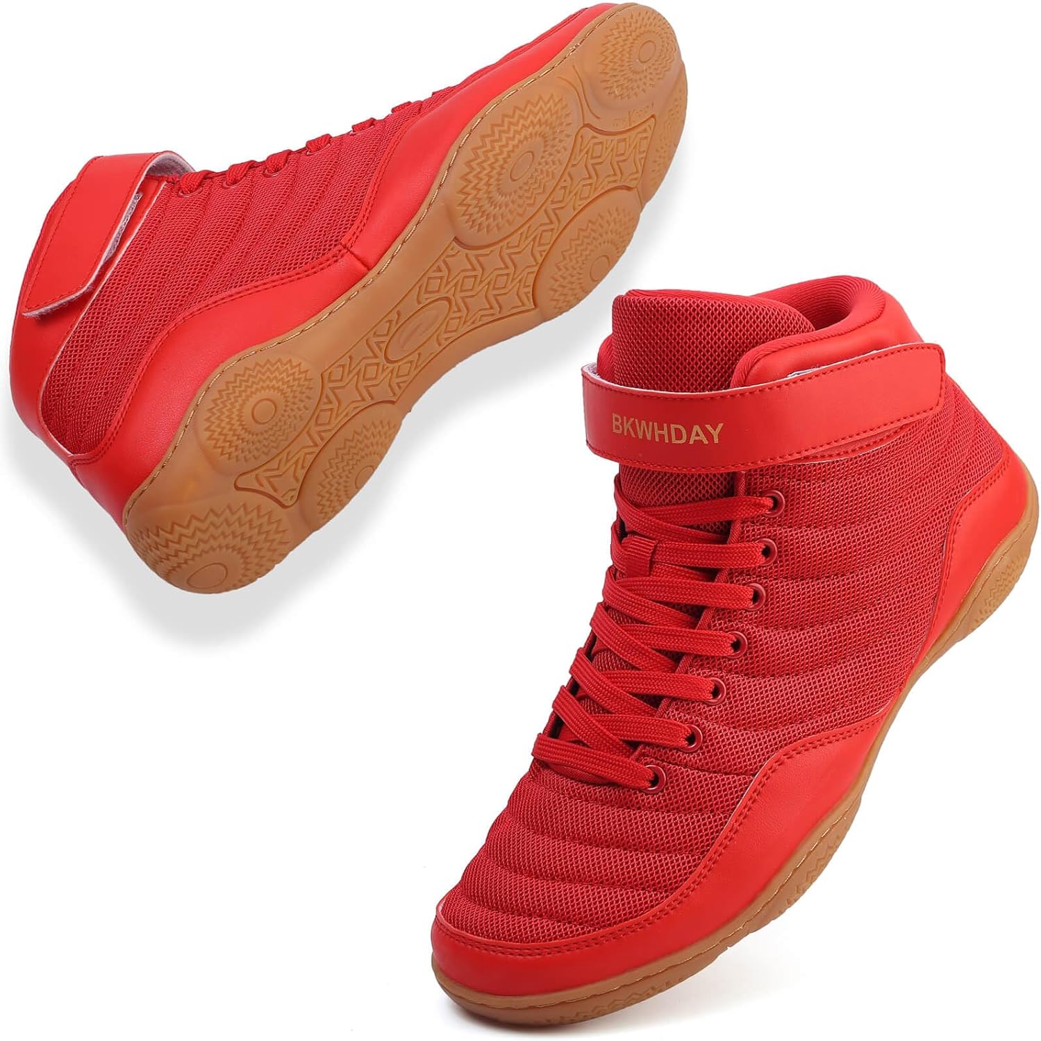 Kids Wrestling Shoes Youth Boys Girls Boxing Shoe Lightweight Breathable Non Slip