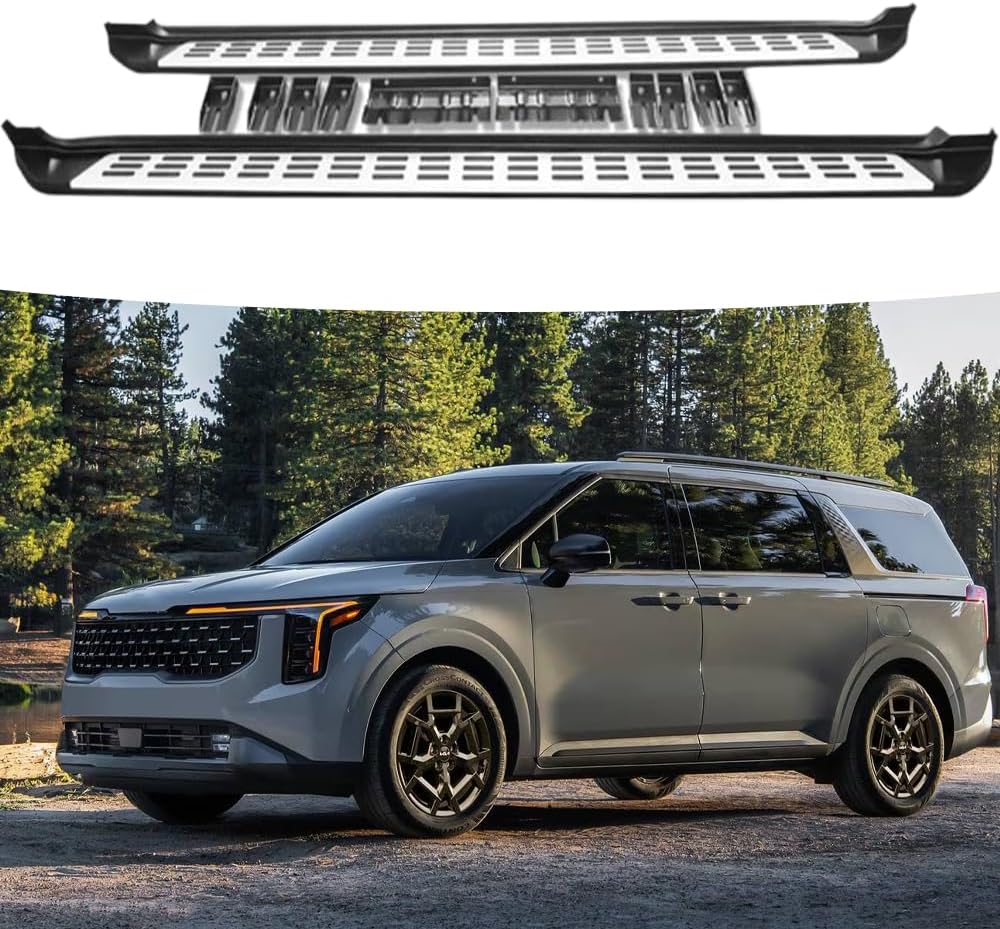 2pcs Running Board nerf bar fits for kia Carnival 2022-2026 Side Steps Running Boards Side Steps (2)