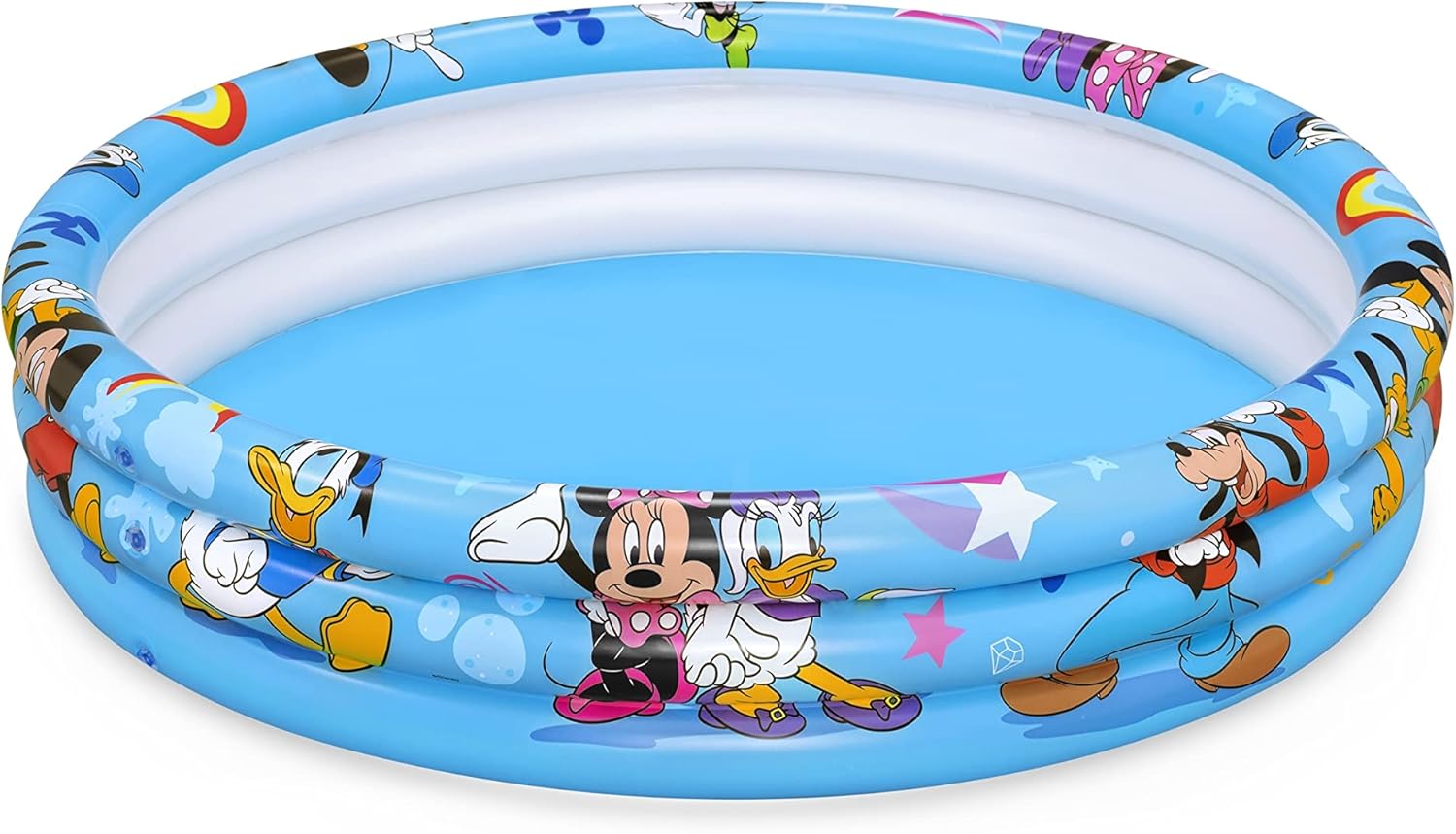 BESTWAY Disney Junior Mickey & Friends Inflatable Pool 122x122cm Multicolor