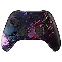 Vista 17 de eXtremeRate Carcasa personalizada para controlador Xbox Series X y S – Revitaliza tu controlador – Accesorios de repuesto de cubierta Dark Carnival