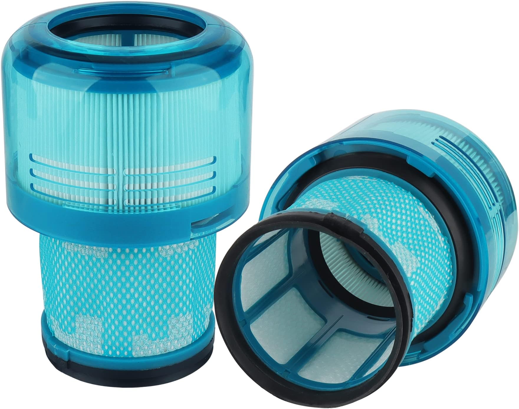 Filter Replacements for Dyson V15 Filters Compatible with Dyson V15 Detect,Detect+,V11 Torque Drive,V11 Animal Vacuum Cleaner,Blue,2-Pack