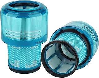 Filter Replacements for Dyson V15,G5,V12,Filters Compatible with Dyson V15 Detect,Detect+,G5,V12 Detect,Nautik,V11 Torque Drive,V11 Animal Vacuum Cleaner,Blue,2-Pack