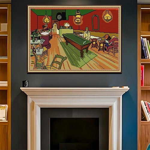 Miniatura 22 de YEESAM ART Madonna Litta by Leonardo da Vinci - Kits de punto de cruz estampados, cuadros famosos religiosos de la Virgen María y el Niño Jesús, 11