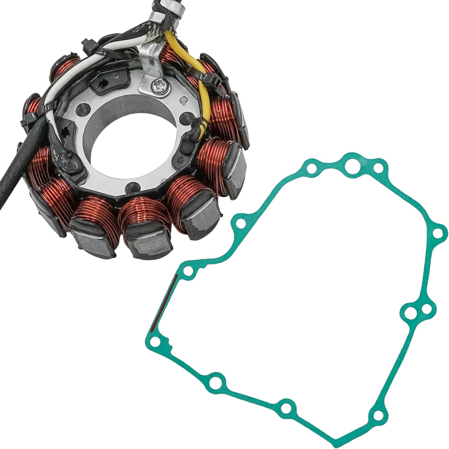 Caltric Stator and Gasket Compatible with Honda Crf250R Crf250 R 2010 2011 2012