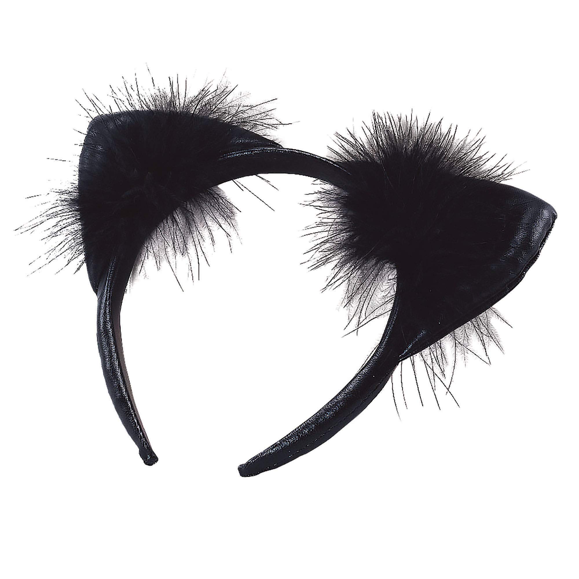Bristol Novelty MD145 Cat Ears, Womens, Black, One Size Halloween