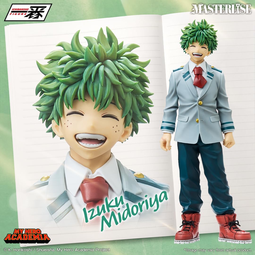Ichibansho Figure - My Hero Academia - Izuku Midoriya -U.A. High School 1-A- Masterlise Collectible Statue