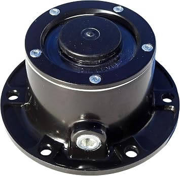 Standard Aluminum Black Steer Hub Cap