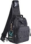 G4Free Tactique EDC Sac à friser, Sac à dos militaire sport pour le corps croisé Sac à main pour la chasse à la randonnée