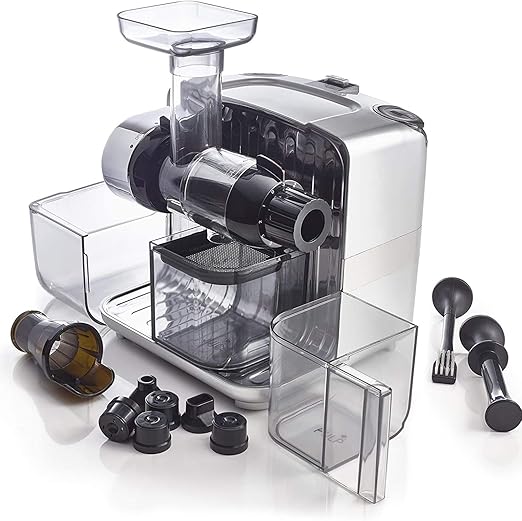 Omega Cube Nutrition System Juicer Creates Fruit Vegetable & Wheatgrass Juice Slow