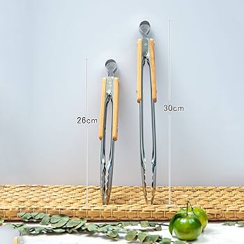 Amazon | K-UNING トング ステンレス パスタ トング キャンプ
