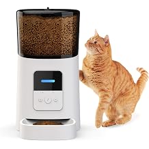 Dog Cat Smart Pet Feeder WiFi Mobile Phone App Remote Control Microchip Automatic Pet Feeder with 6L