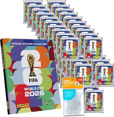 Bundle avec autocollants Coupe du monde 2026 - 1 album à …