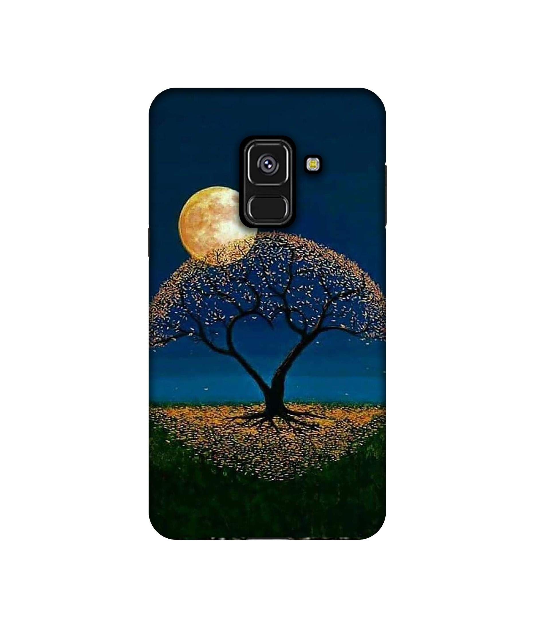 Solimo Silicone Designer Dark Night View Uv Printed Soft Back Case Mobile Cover for Samsung Galaxy A8 Plus, Multi-Coloured (B08569WL84) Amazon Price History, Amazon Price Tracker