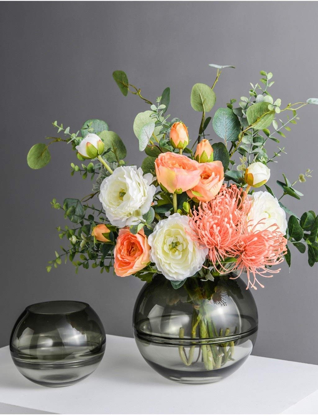 Lot De 10 Supports Floraux Flottants Transparents - Pour Vases, Bouquets, Décorations DIY - Polypropylène, Tailles 5 Et 7cm
