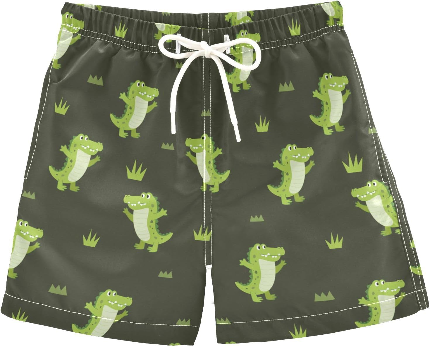 Boys Swim Trunks Quick Dry Beach Board Shorts with Mesh Lining Youth Swimwear 2-16Y