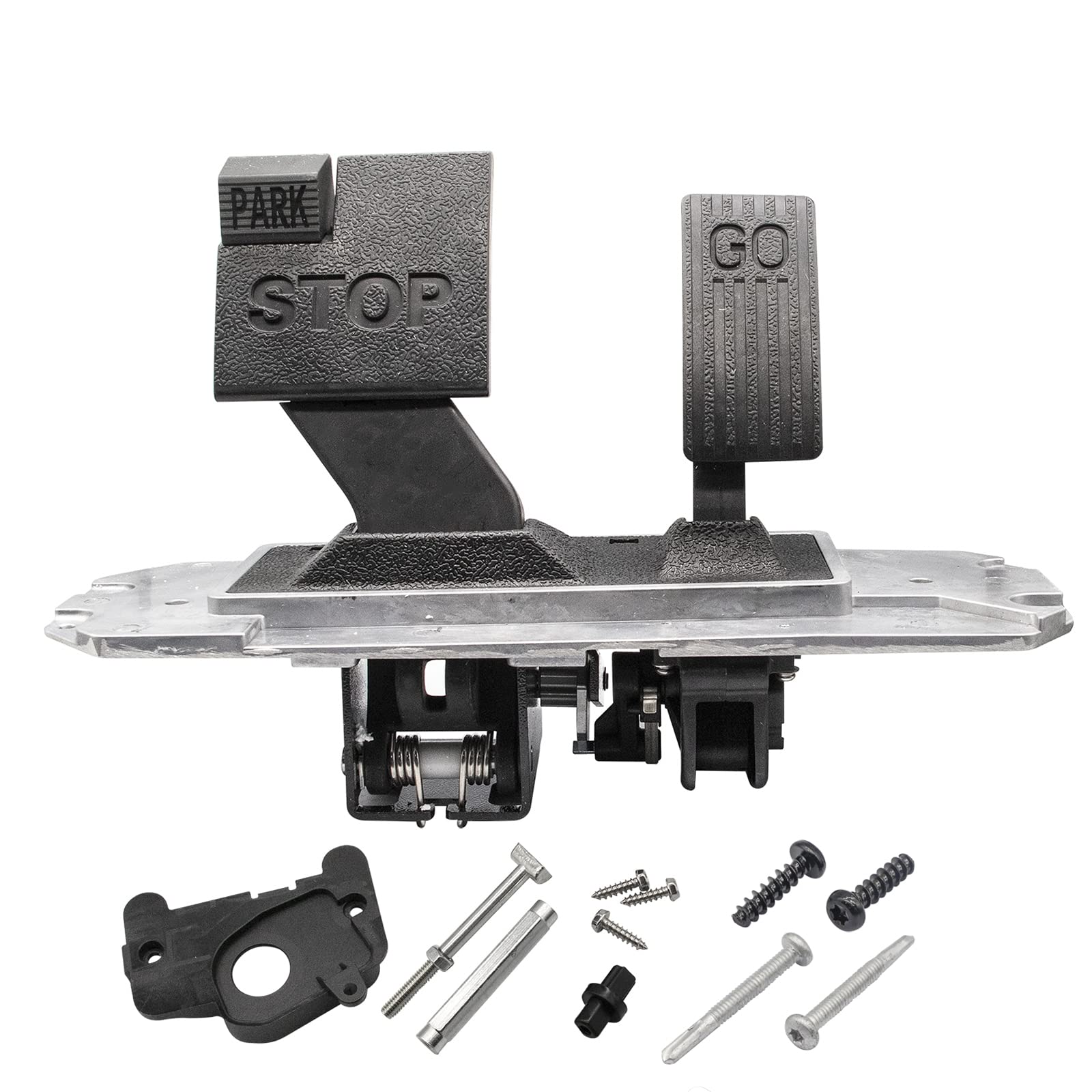 Club Car Precedent Pedal Assembly, Club Car Pedal with Conversion Kit, Suitable for 2004-UP Precedent & 2018-Up Tempo-Universal Electric Carts, for 1st Gen and 2nd Gen, OEM #102500001, 103974821