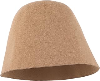 فوميز. قبعة استحمام من اللباد قابلة لاعادة الاستخدام، قبعة ساونا روسية بانيا، قبعة ساونا انيقة للحمام والمنزل ومنشفة الشعر، اكسسوارات الساونا، قبعات ساونا روسية جيدة التهوية