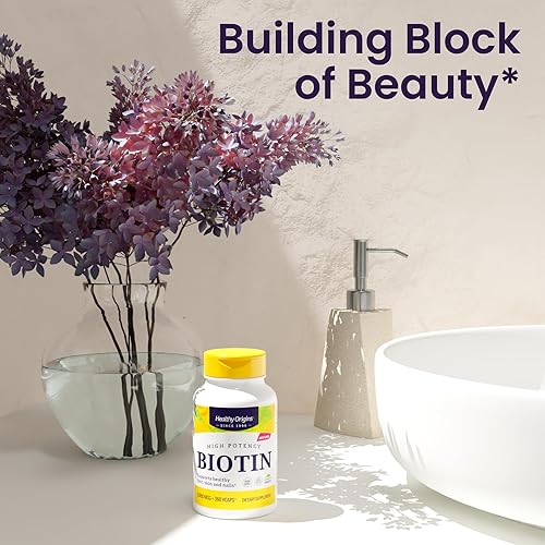 Miniatura 3 de Healthy Origins Biotin Veg cápsulas 10000 mcg 60 unidades