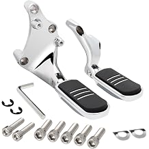 Passenger Footpegs pegs for Harley Sportster XL 2014-2022,for XL1200,XL883,Seventy-Two,Iron 1200 883,Forty-Eight,for Streamliner Style,Chrome