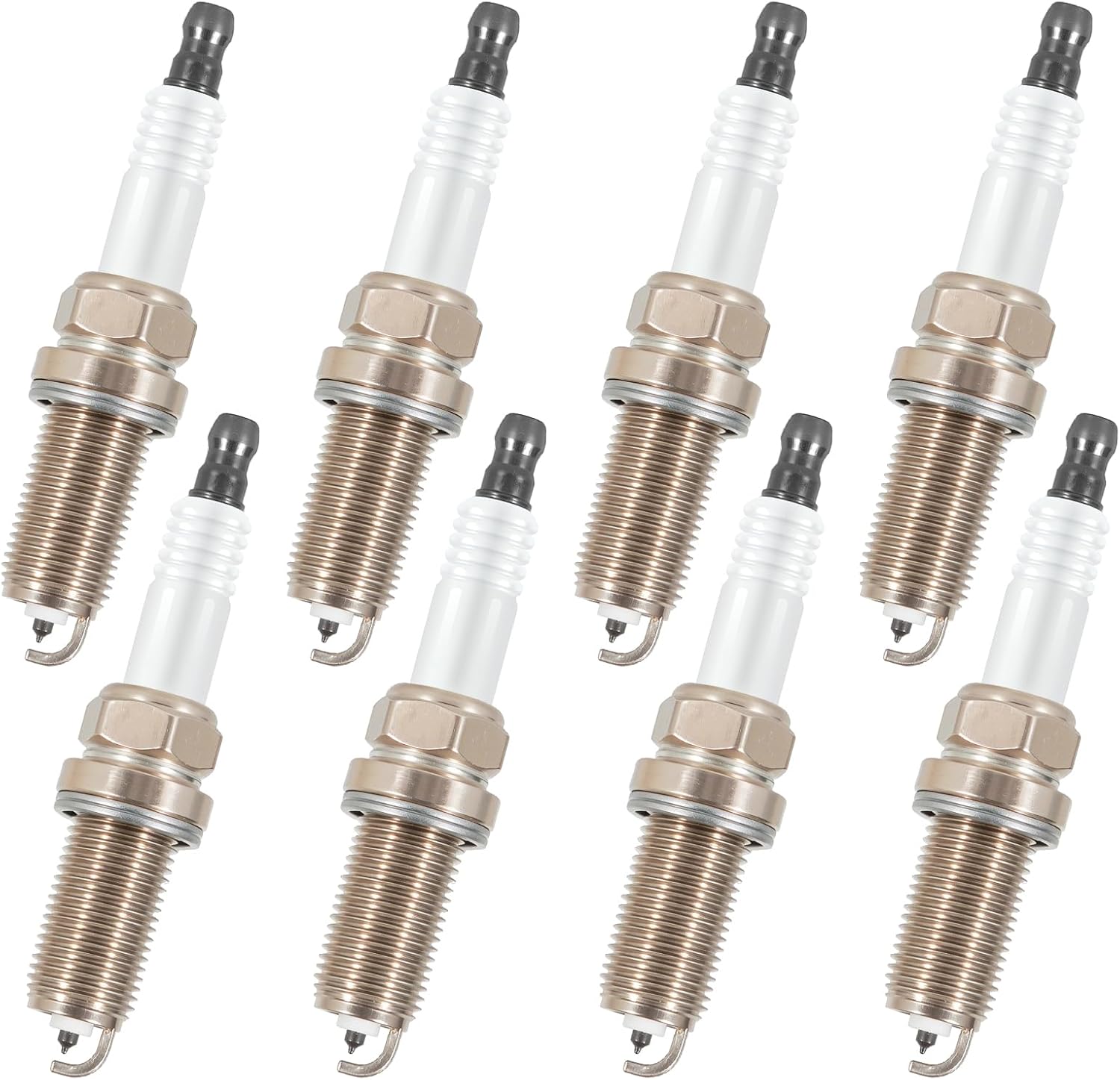 Iridium Spark Plugs 16 Pack 4469 LFR5AIX-11 - Compatible with Chrysler Dodge Jeep Ram Infiniti Nissan Fits for 2002 2003 2004 2005 2006 Replaces BY481LFR5A, MZ602090